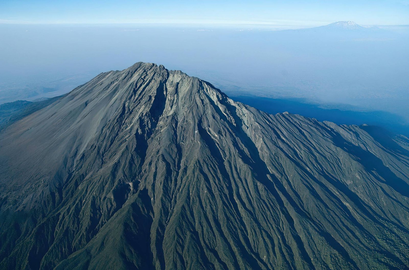 Mount Meru Aerial View Summit
